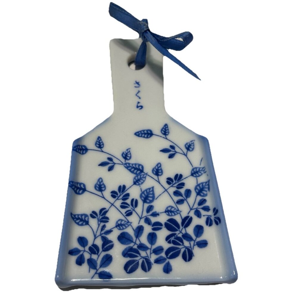 VTG hand grater ginger garlic daikon oroshigane grater  Porcelain Blue Chef Zest